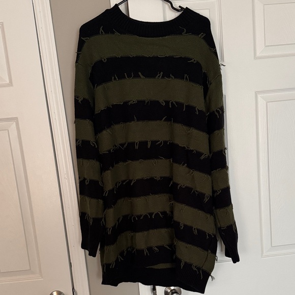 Disturbia Sweaters - Disturbia Striped Sweater